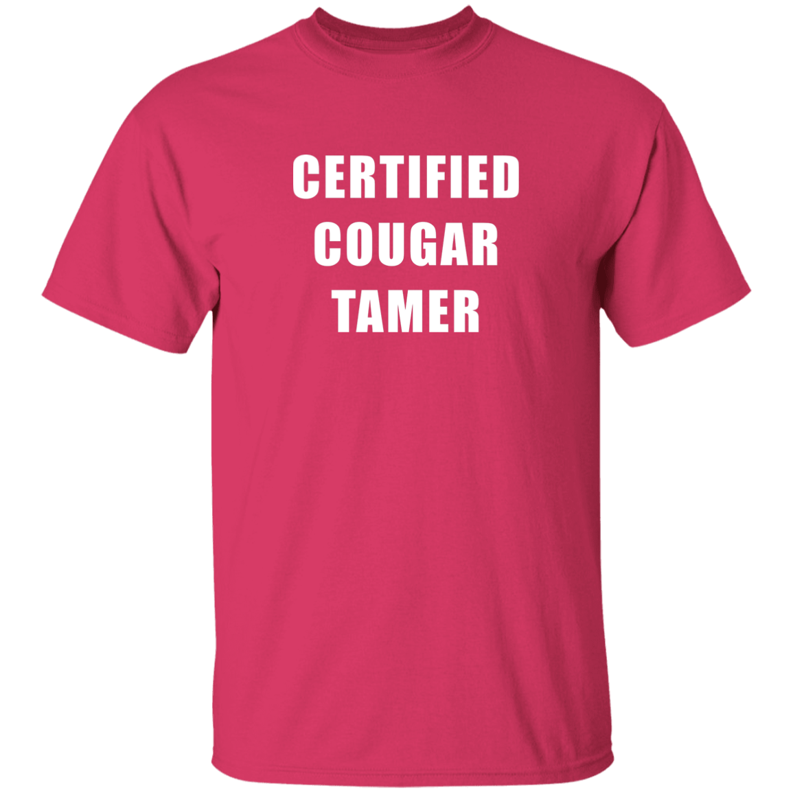 "Certified Cougar Tamer" Shirt