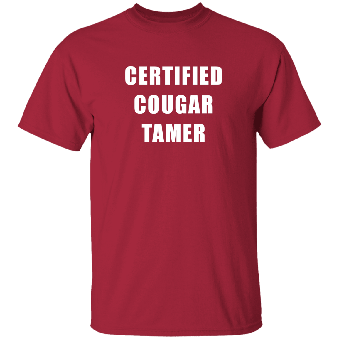 "Certified Cougar Tamer" Shirt