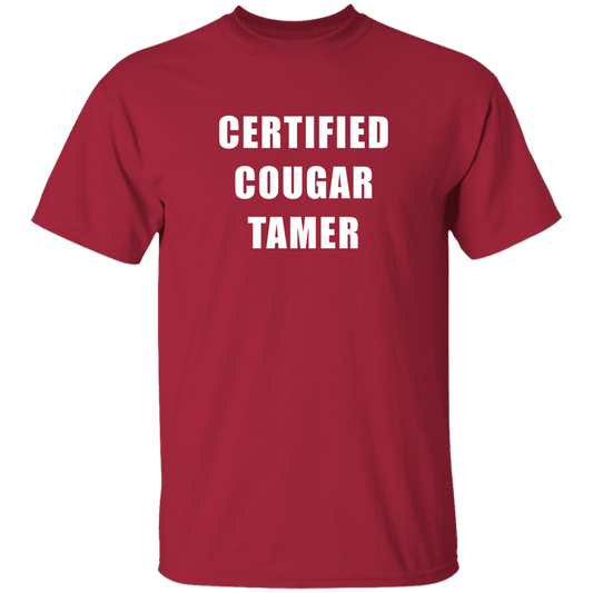 "Certified Cougar Tamer" Shirt