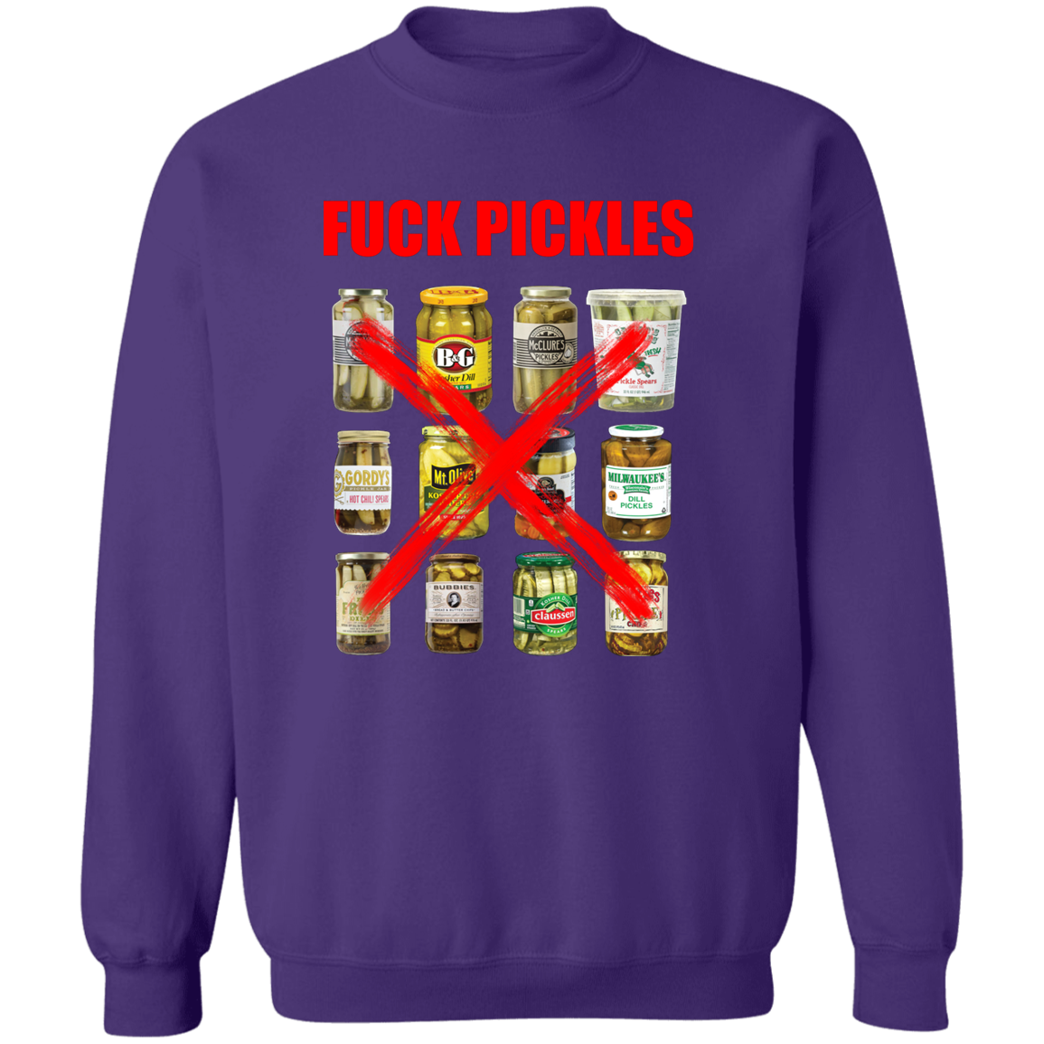 "Fuck Pickles" Crewneck