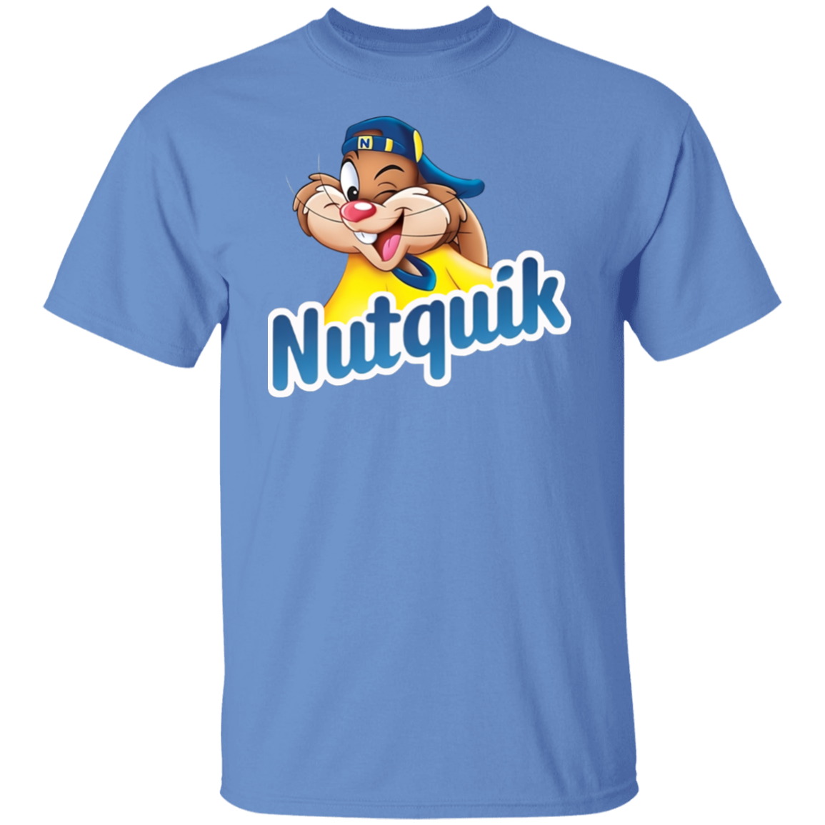 "Nutquik" Shirt - Light Blue