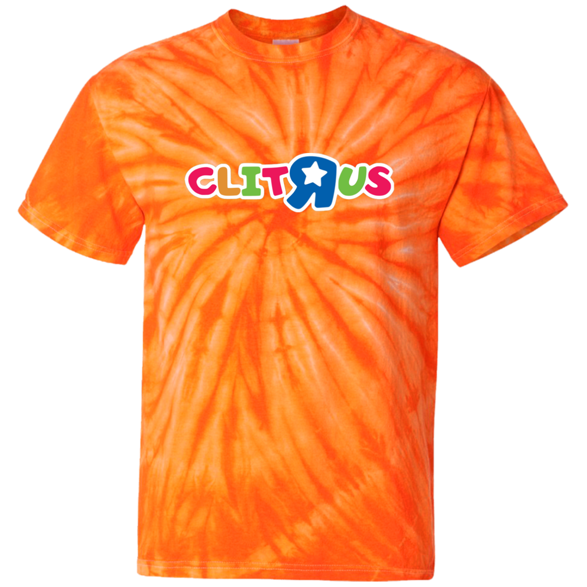 "Clit R Us" Tie Dye Shirt