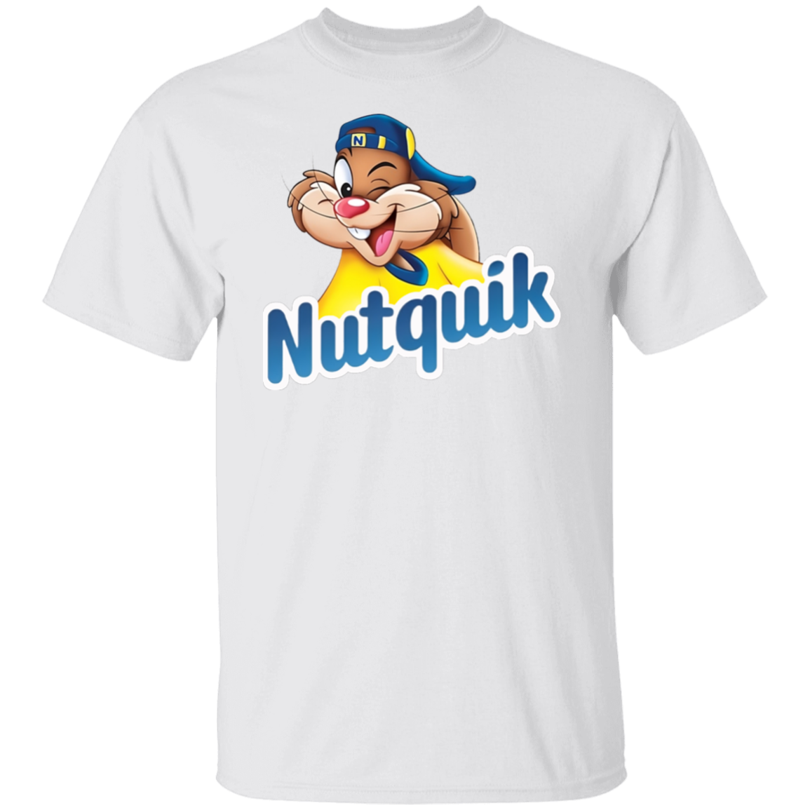 "Nutquik" Shirt - White