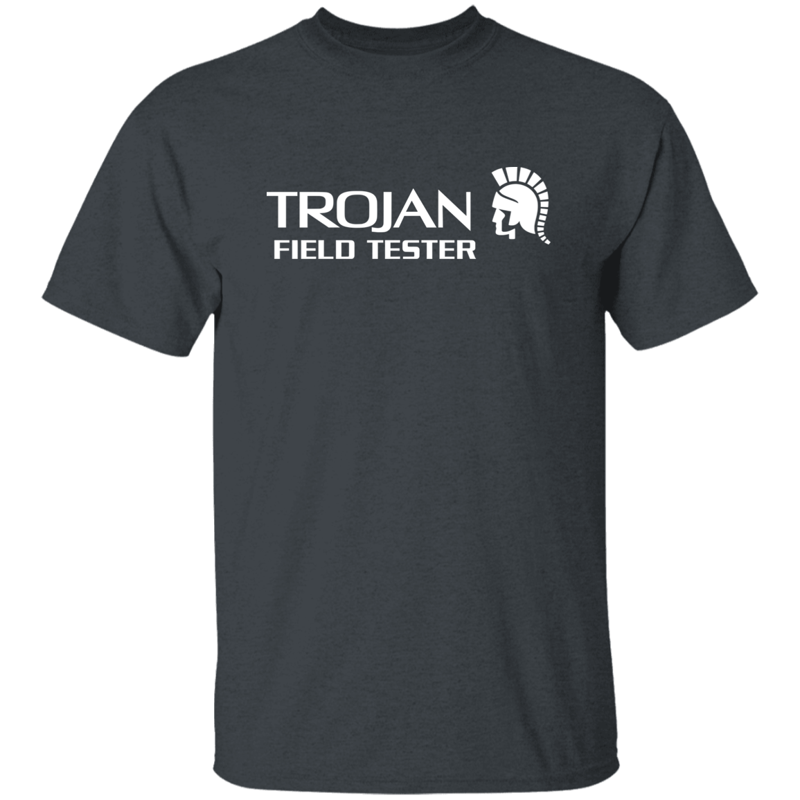 "Trojan Field Tester" Shirt - Dark Heather