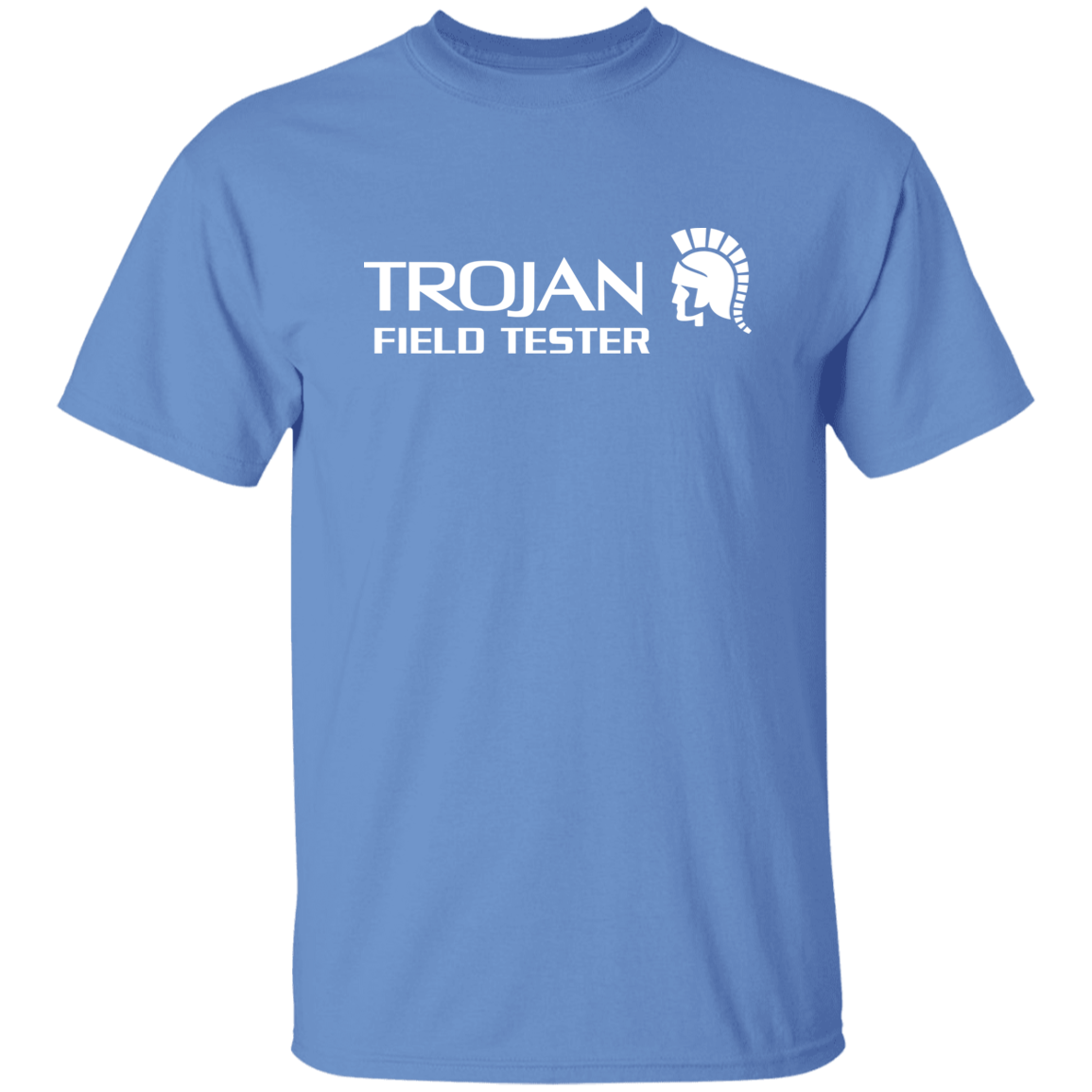 "Trojan Field Tester" Shirt - Carolina Blue