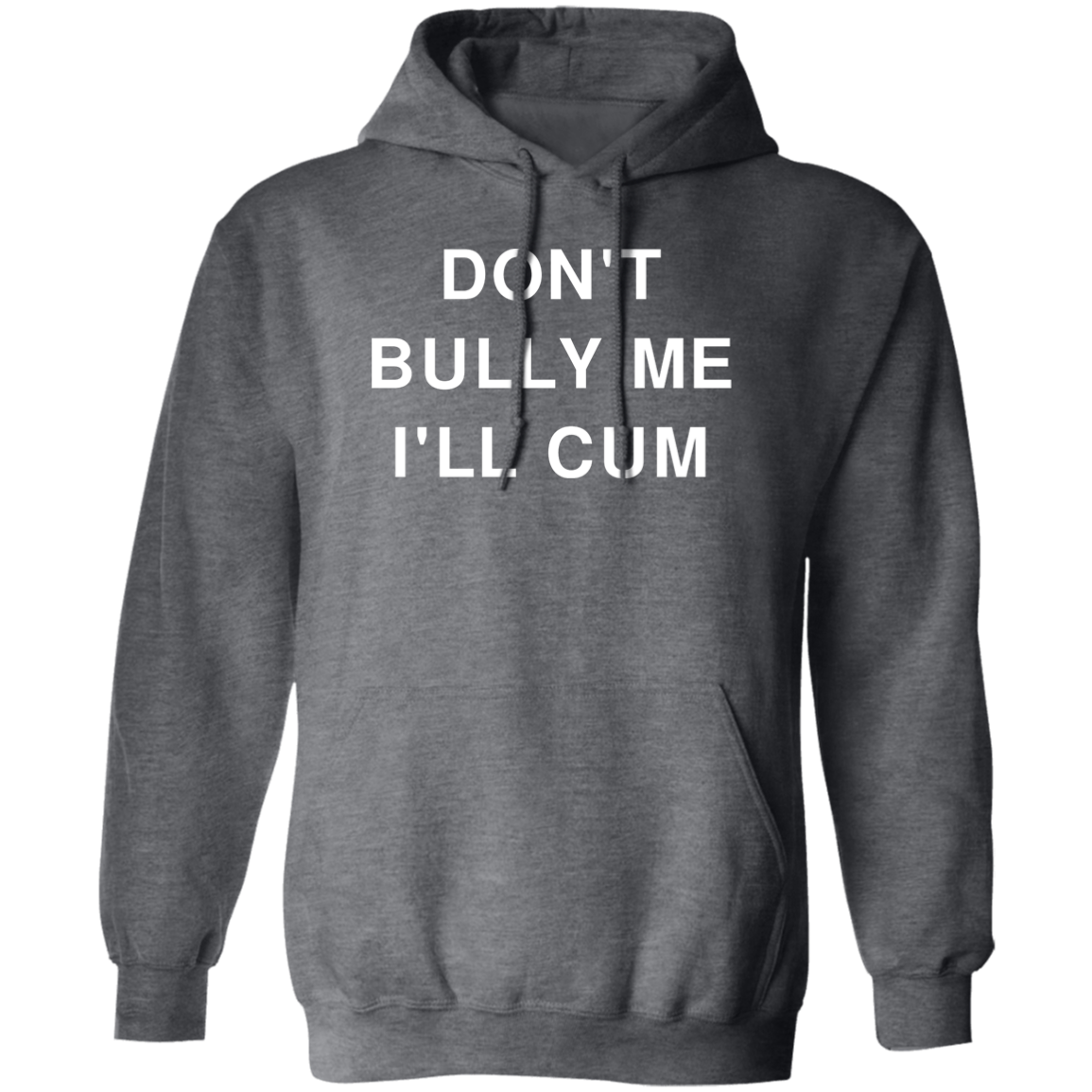 "Don't Bully Me I'll Cum" Hoodie