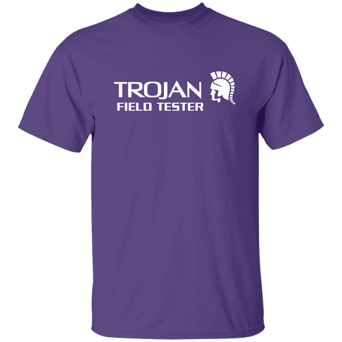 "Trojan Field Tester" Shirt - Purple