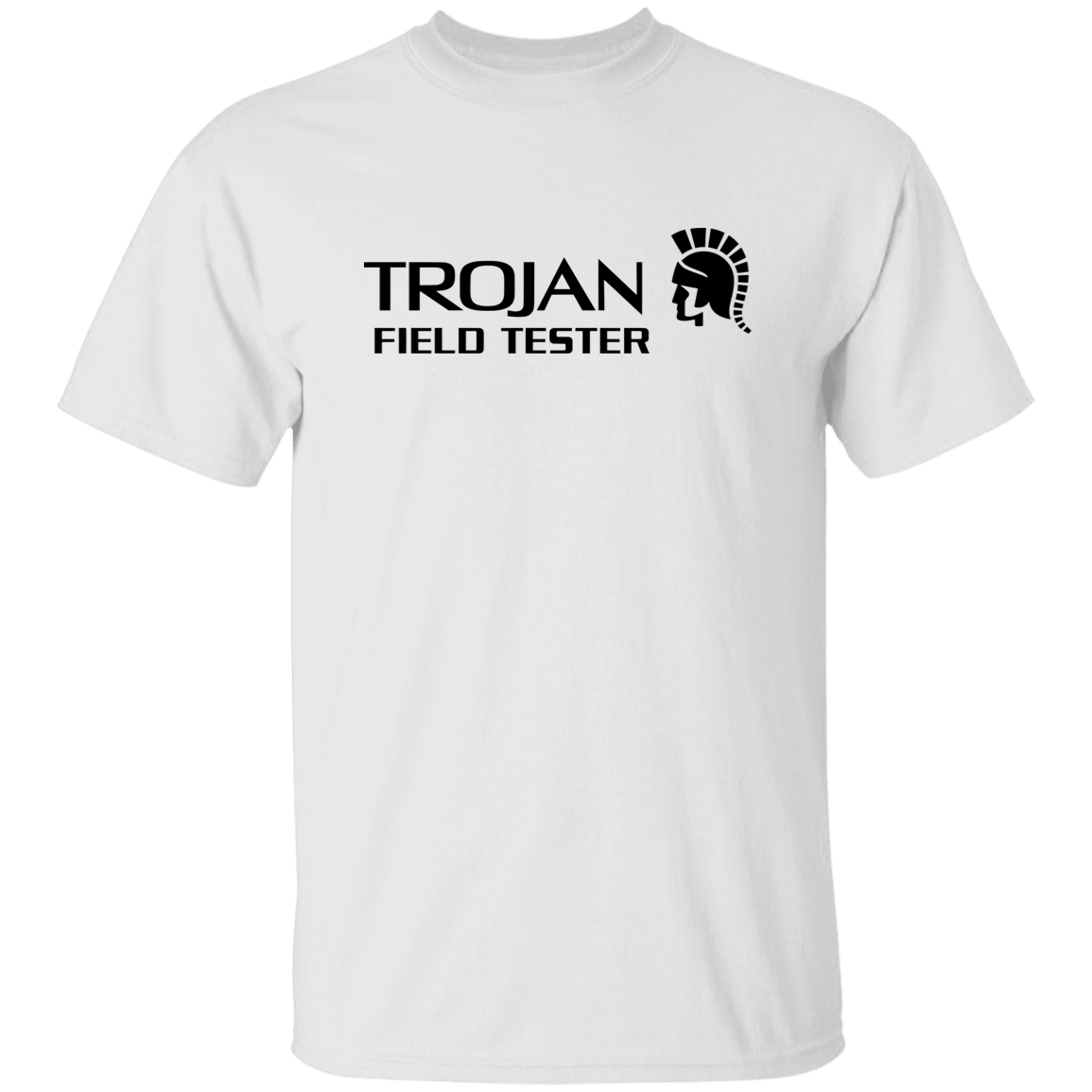 "Trojan Field Tester" Shirt - White