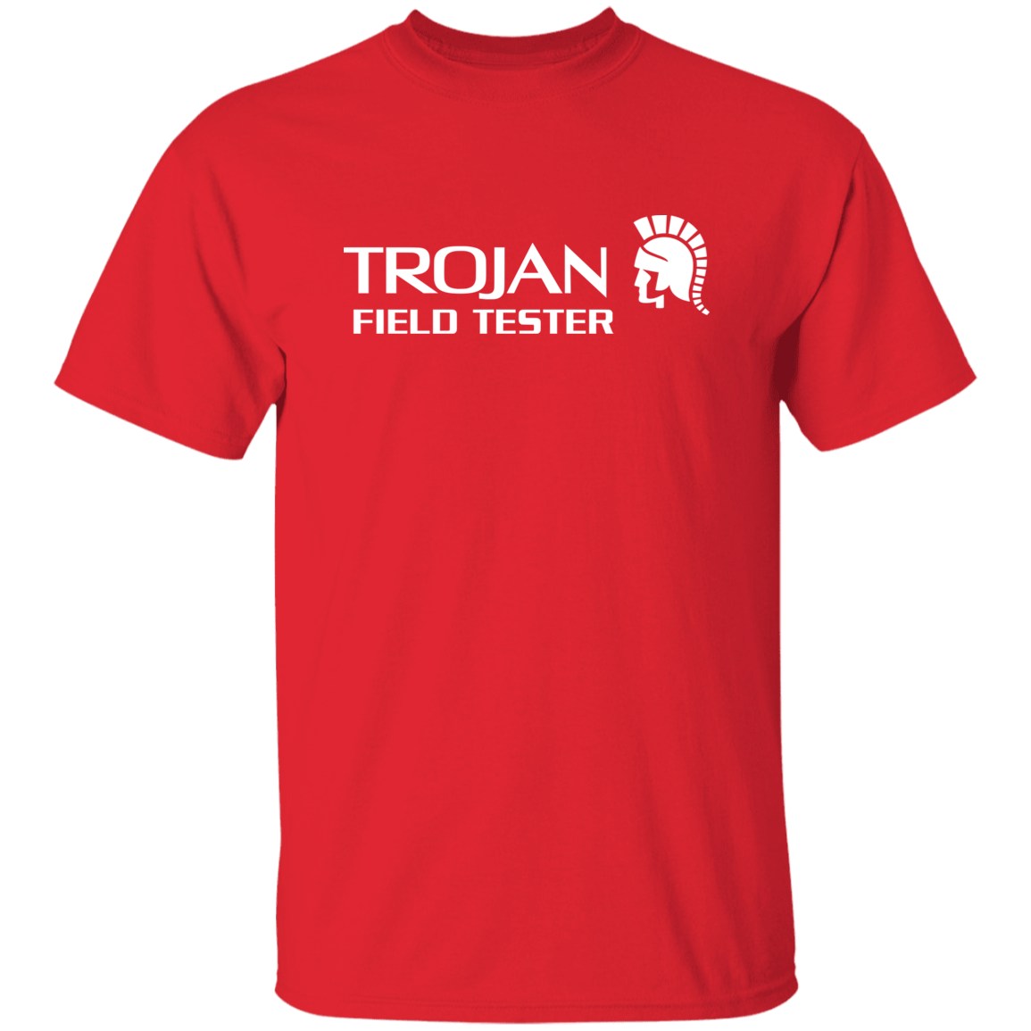 "Trojan Field Tester" Shirt - Red