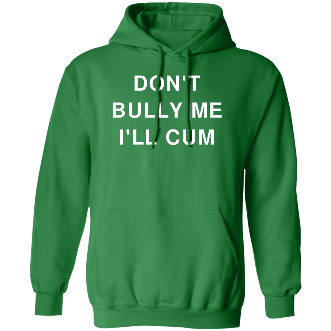 "Don't Bully Me I'll Cum" Hoodie