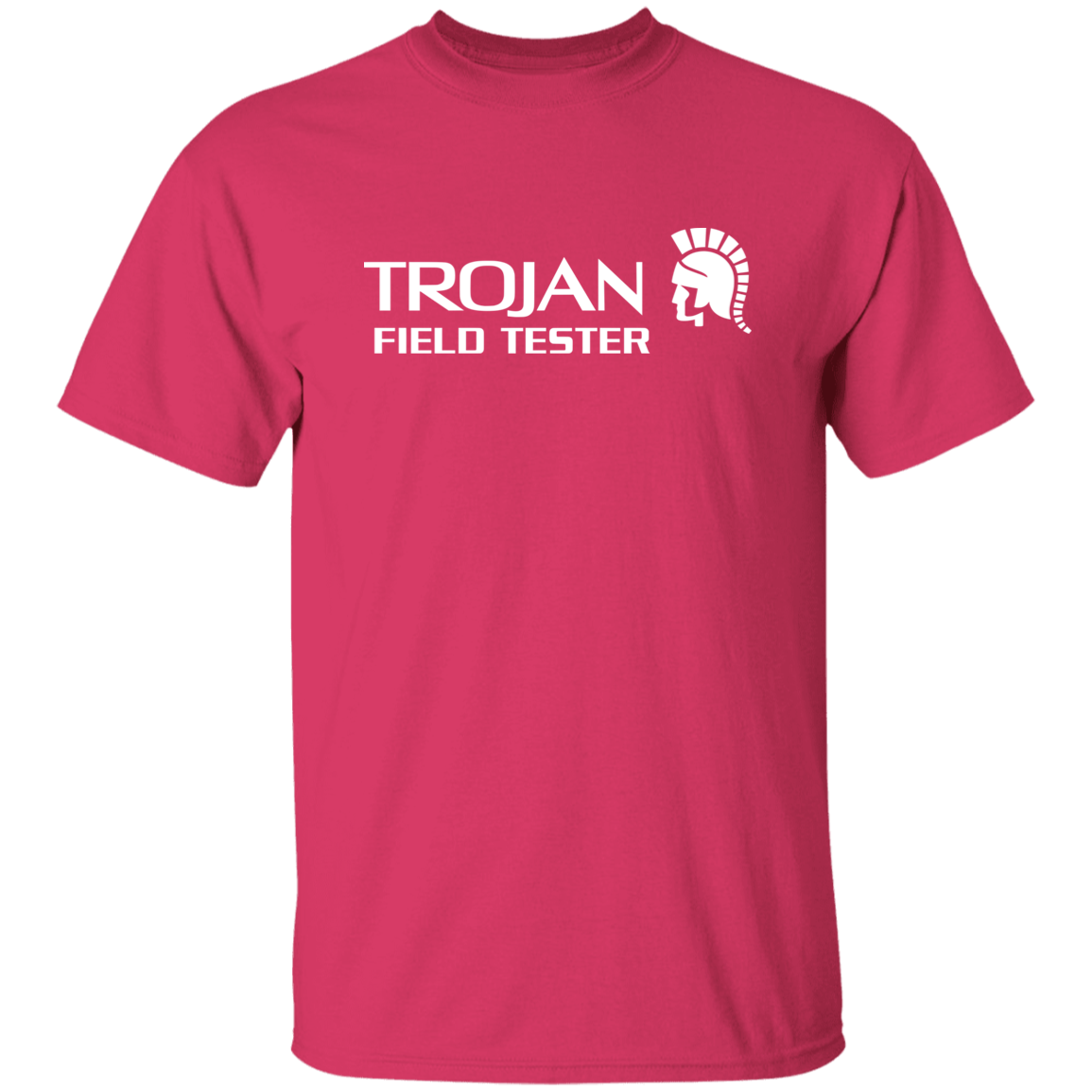 "Trojan Field Tester" Shirt - Heliconia