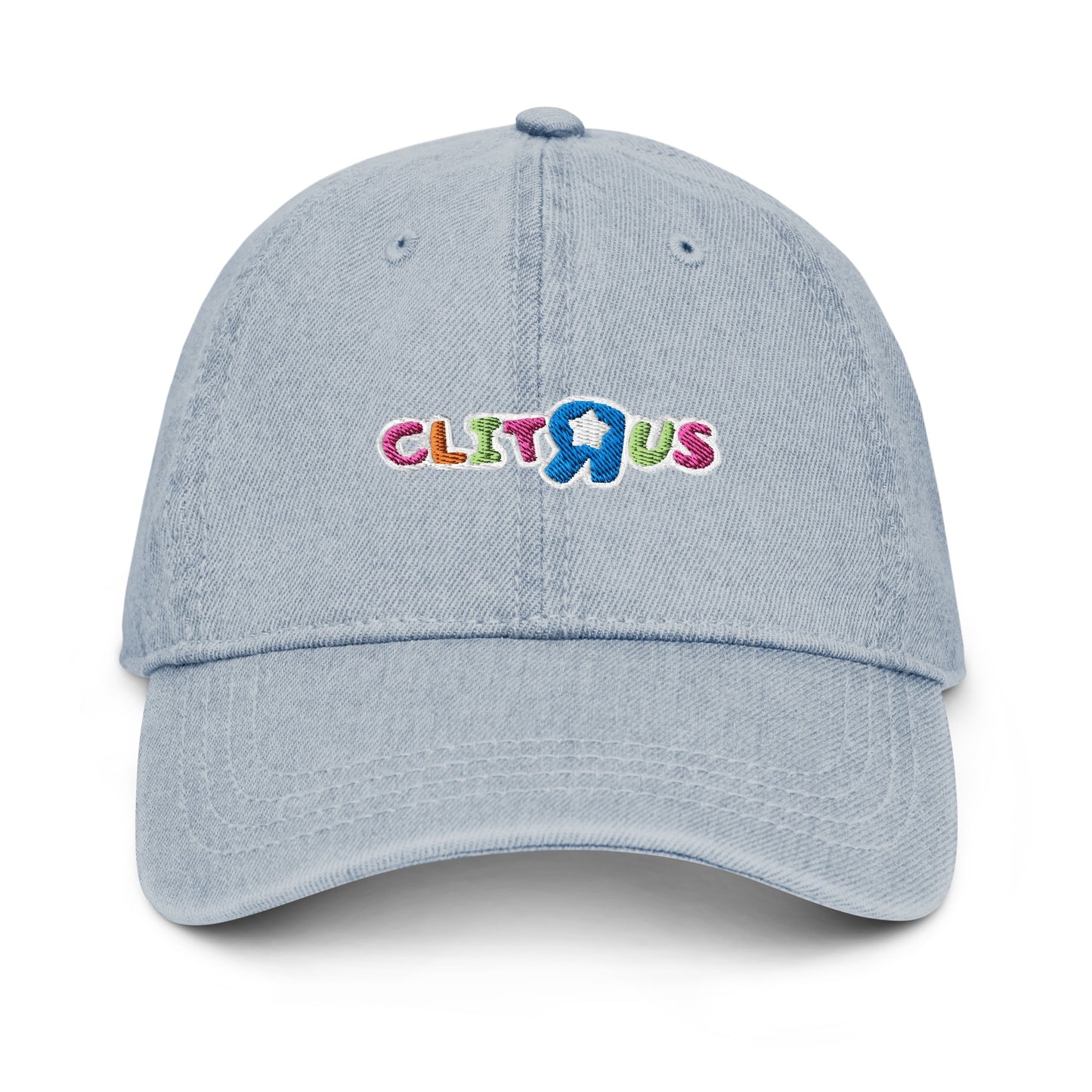 "Clit R Us" Denim Hat