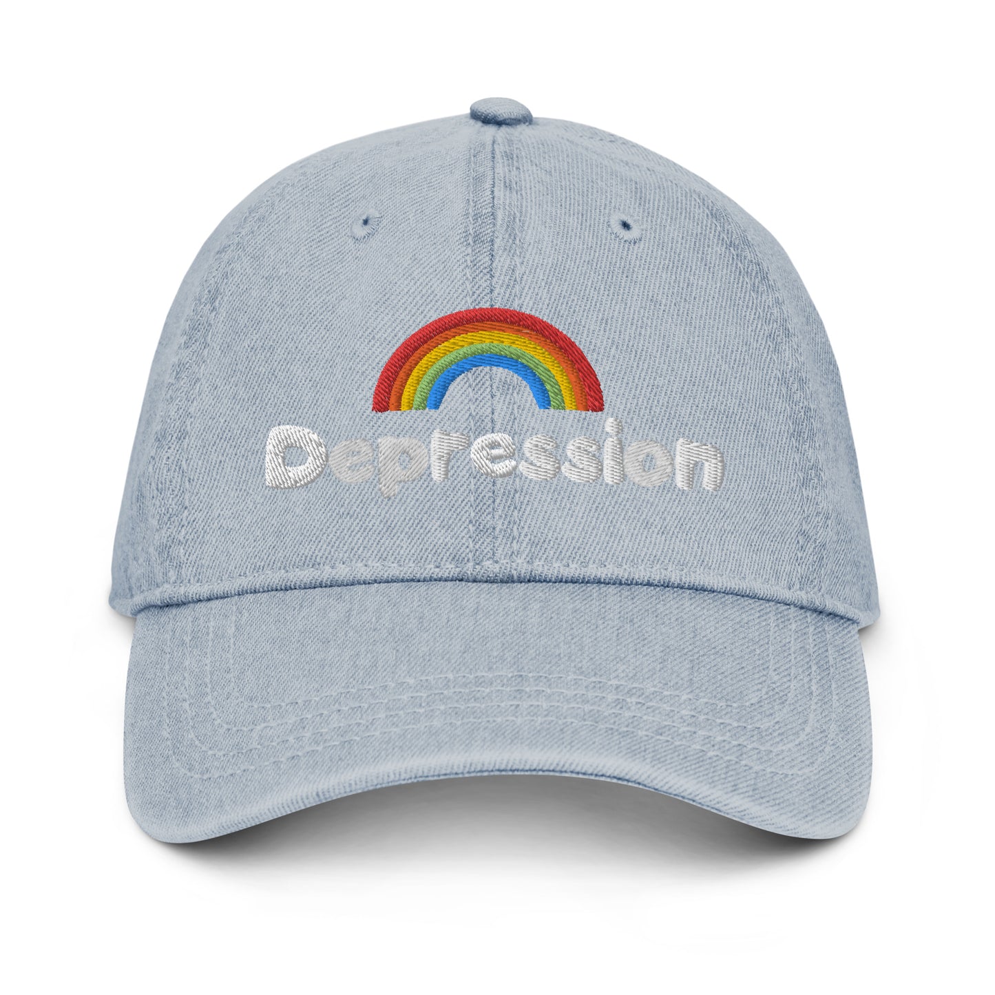 "Depression" Denim Hat