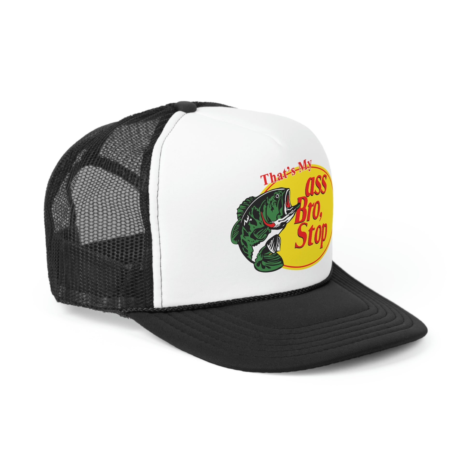 "That's My Ass Bro Stop" Hat - Black | Side